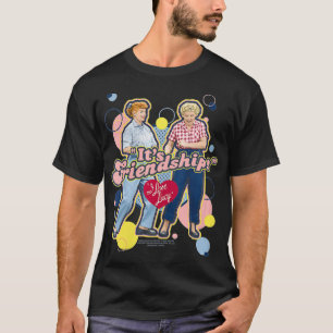 Camiseta Mujeres a las que amo Lucy es amistad 