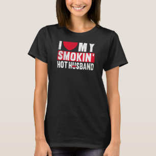 Camiseta Mujeres A Las Que Amo Mi Esposo Caliente Esposa Ca