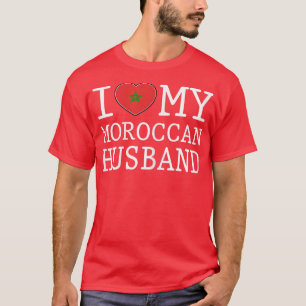 Camiseta Mujeres a las que amo mi té de marido marroquí