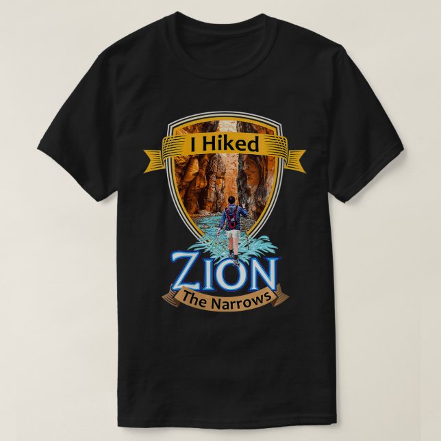 Camiseta Mujeres A Las Que Caminé Sion El Aventu Del Río Ut (Diseño del anverso)