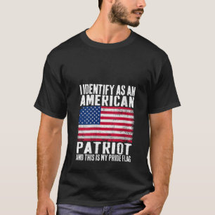 Camiseta Mujeres A Las Que Identifico Como Patriota Estadou