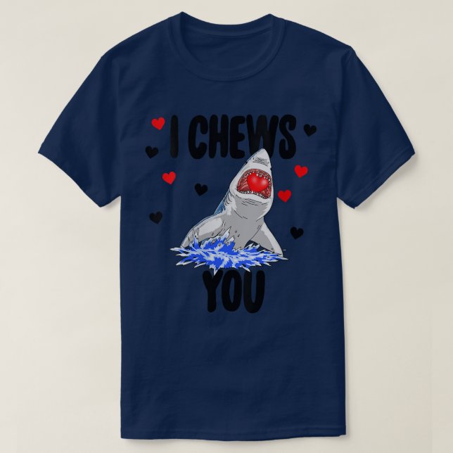 Camiseta Mujeres a las que les doy una cosecha de tiburones (Diseño del anverso)