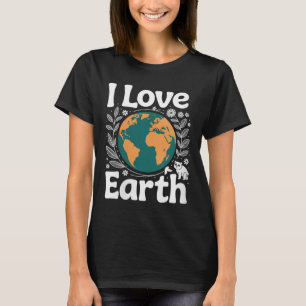 Camiseta Mujeres a las que me encanta el planeta de conserv
