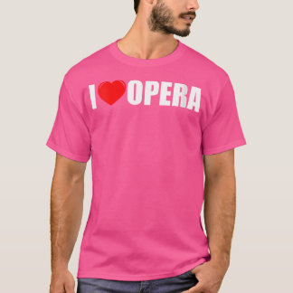 Camiseta Mujeres a las que me encanta la ópera cantante