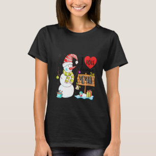 Camiseta Mujeres A Las Que Me Encanta Ser Navidades De Snow