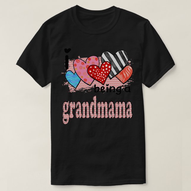 Camiseta Mujeres A Las Que Me Encanta Ser Una Abuela Regalo (Diseño del anverso)