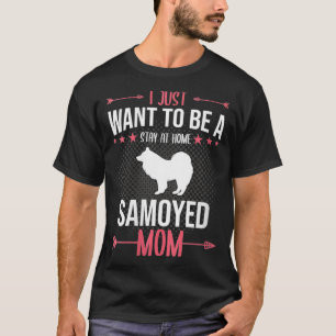 Camiseta Mujeres A Las Que Quiero Quedarme En Casa Perro Sa