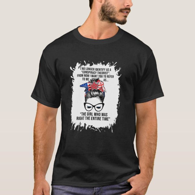 Camiseta Mujeres A Las Que Ya No Identifico Como Conspirado (Anverso)