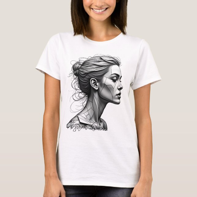 Camiseta Mujeres abstractas (Anverso)