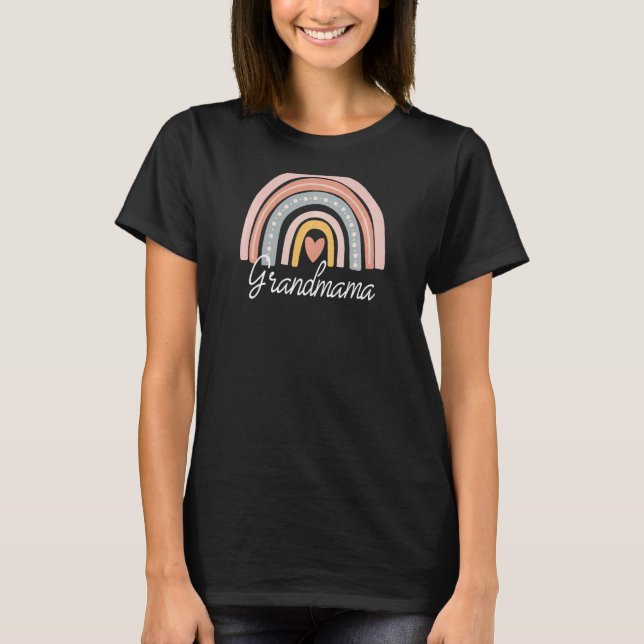 Camiseta Mujeres Abuela Arcoiris Para Mujeres Abuela Christ (Anverso)