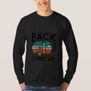 Camiseta Mujeres Acampando Apoya Eso Funny Verano Mot