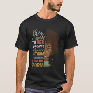 Camiseta Mujeres africanas dan un regalo a Melanin Historia