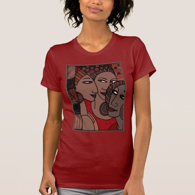 Camiseta Mujeres afroamericanas (Anverso)