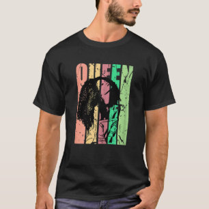 Camiseta Mujeres afroamericanas con afro de pelo rizado