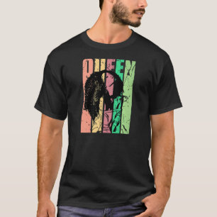 Camiseta Mujeres afroamericanas con afro de pelo rizado