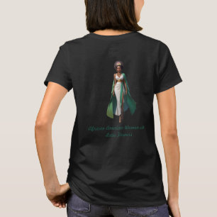 Camiseta Mujeres afroamericanas con flores de Lotus