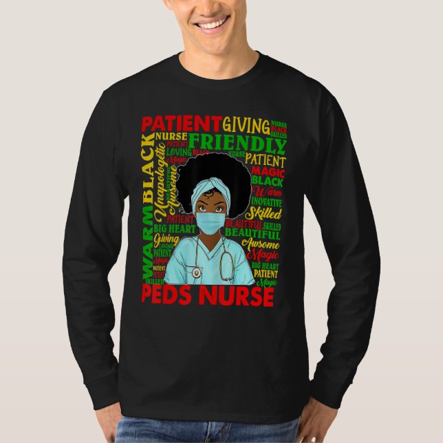 Camiseta Mujeres afroamericanas de piel negra enferman de n (Anverso)