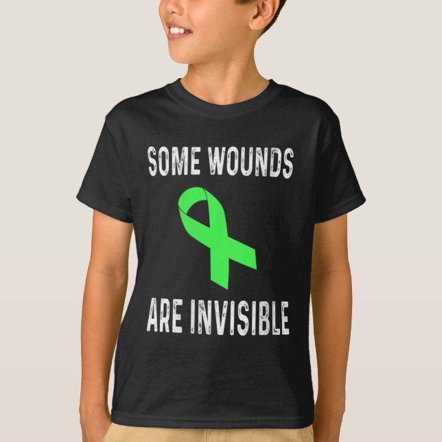 Camiseta Mujeres Algunas Heridas Son Invisibles En Salud Me (Anverso)