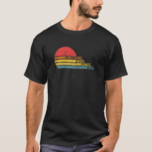 Camiseta Mujeres alucinantes esposas desde el aniversario d