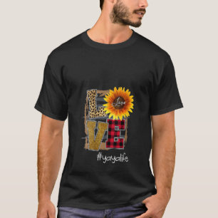 Camiseta Mujeres aman el leopardo del girasol de Yayalife