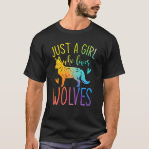 Camiseta Mujeres amantes de los animales forestales Chicas 