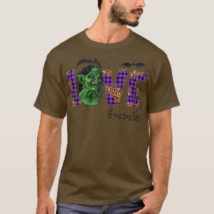 Camiseta Mujeres Amas Halloween arte atemorizante Meme rega