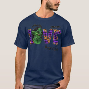 Camiseta Mujeres Amas Halloween arte aterrador No regalo de