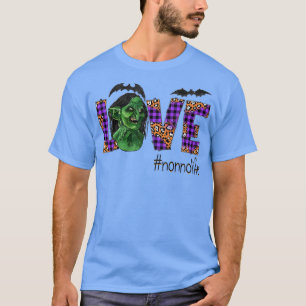 Camiseta Mujeres Amas Halloween arte aterrador No regalo de