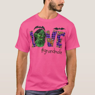 Camiseta Mujeres Amas Halloween arte espantoso Abuela regal