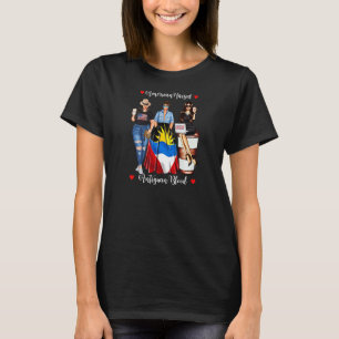 Camiseta Mujeres Americanas Criadas Sangre Argentina Bander