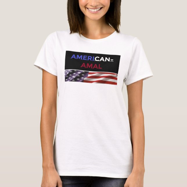 Camiseta Mujeres americanas y amales (Anverso)