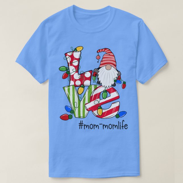 Camiseta Mujeres Amor Personalizado MamáMomlife Candy Gnome (Diseño del anverso)