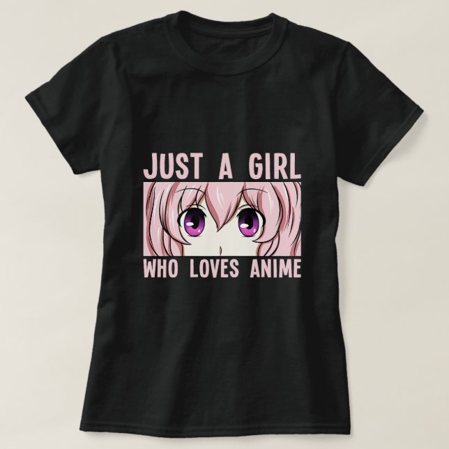 Camiseta Mujeres Anime manga regalo de dibujo cómico dicien (Diseño del anverso)