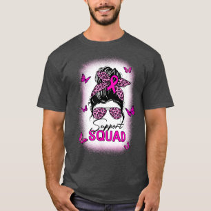 Camiseta Mujeres apoyan a escuadrón guerrero rosa que lucha