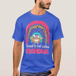 Camiseta Mujeres Arcoiris Benditas De Ser Llamadas Abuela B