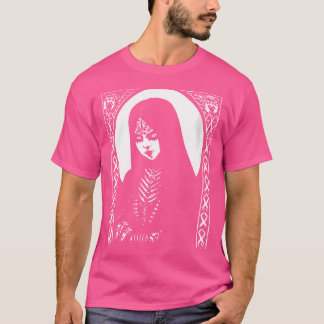 Camiseta Mujeres arte oscuro ocultas Chica gótico de batcav