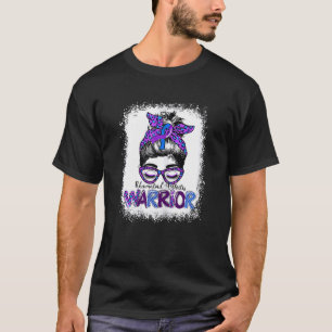 Camiseta Mujeres Artritis Reumatoide Guerrera Messy Bun Leo
