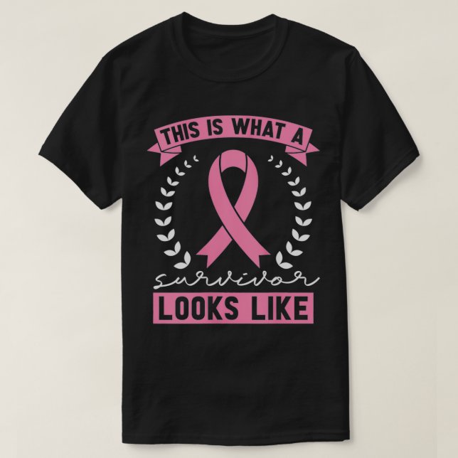 Camiseta Mujeres Así Se Ve Un Sobreviviente C (Diseño del anverso)