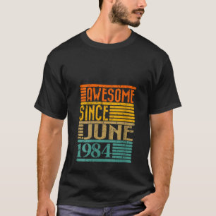 Camiseta Mujeres asombrosas desde junio de 1984 40 años de