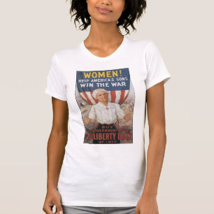 Camiseta ¡Mujeres! Ayudar a los hijos de Estados Unidos