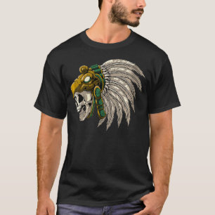 Camiseta Mujeres aztecas inca maya cultura arte cráneo guer