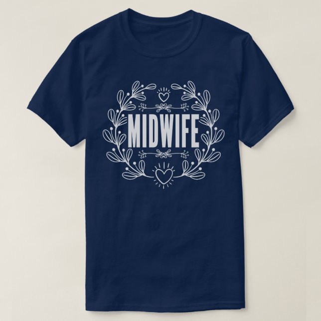 Camiseta Mujeres Baby Catcher Midwifery Doula Midwife (Diseño del anverso)