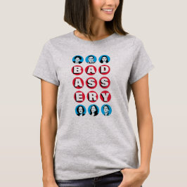 Camiseta Mujeres Badass: Stacey RBG AOC Katie Kamala Warren