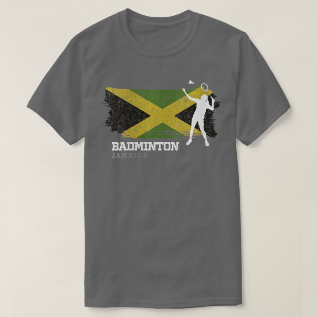 Camiseta Mujeres Badminton Jamaica Net Games B (Diseño del anverso)
