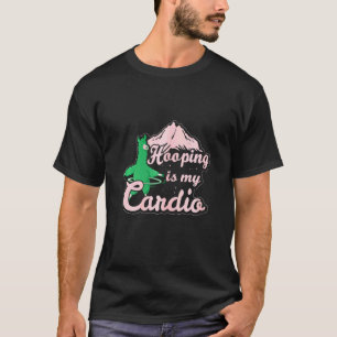 Camiseta Mujeres bailando con el espectáculo de hula hoop e