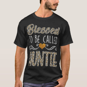 Camiseta Mujeres Bendecidas De Ser Llamadas Regalo De Tía L