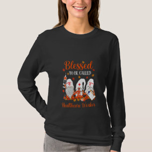 Camiseta Mujeres Bendecidas Por Llamar Graciosa A Trabajado