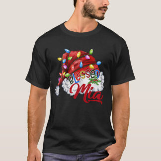 Camiseta Mujeres bendecieron a los Navidades de Mia Santa H