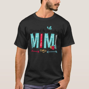 Camiseta Mujeres Benditas De Ser Llamadas Abuela Floral Mim