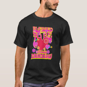 Camiseta Mujeres Benditas De Ser Llamadas Mamaw Heart Groov